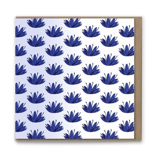 WDCP104 Bloom Wild Pattern Greetings Card