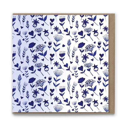 WDCP105 Sketchbook Wild Pattern Greetings Card