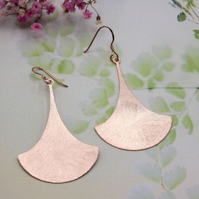 Earring Penelope 925 silver rose gold plated