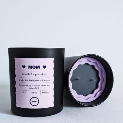 Mom scented candle - a perfect gift for Mother's Day