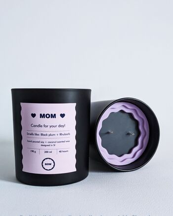 Bougie parfumée Maman – un cadeau parfait pour la fête des mères