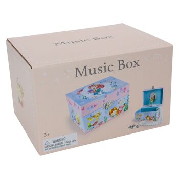 GICO boîte à musique pour enfants boîte à bijoux pour filles boîte à bijoux sirène - mélodie : Le Lac des Cygnes - 92063 3