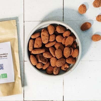CLEARANCE - Almonds coated with dark chocolate
