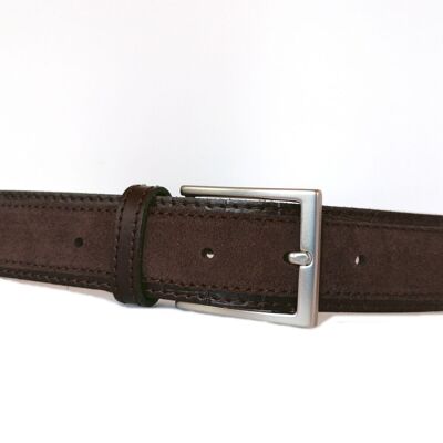 PACK of 6 Leather belt.   AV 7 BROWN.