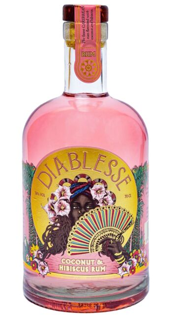 Diablesse Coconut & Hibiscus Rum - 70 cl - 38%