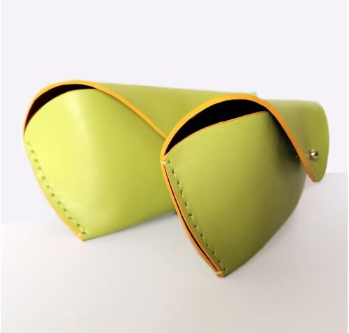 PACK de 6 Funda de gafas de cuero BALMORAL ANISE.