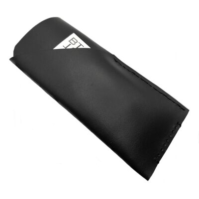 PACK of 18 BRIGHTON BLACK + RUBBER and SCARLETT leather glasses case.