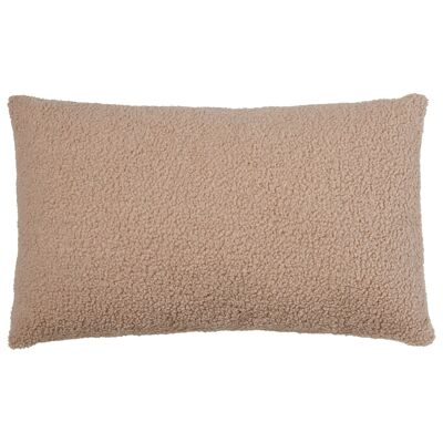 Teddy pillow beige 30x50 cm