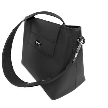 Sac bandoulière JOLIE NOIR en cuir 3