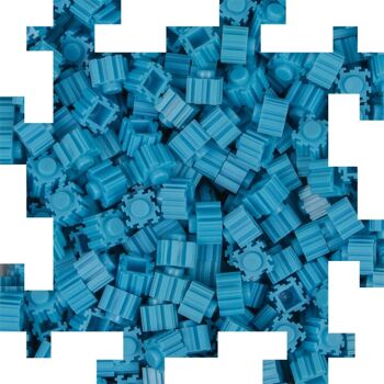 PIX BRIX PIXEL ART SET 500 PIÈCES BLEU MOYENNE GAMME 2