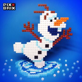 PIX BRIX PIXEL ART SET 500 PIÈCES BLEU MOYENNE GAMME 6