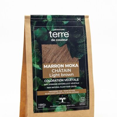 Terre de Couleur Colorante 100% Vegetale Marrone Moka