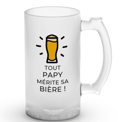 Chope Tout Grandpa deserves his beer