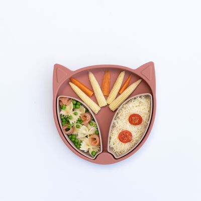 Silicone Suction Plate - Fox