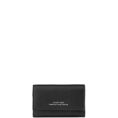 STAMP wallet col. Petra ST2008, woman, leather, black