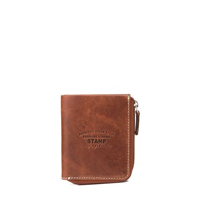 STAMP - West Wallet, ST3324, man, cowhide, leather