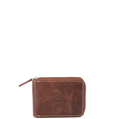 STAMP - West Wallet, ST3329, man, cowhide, leather