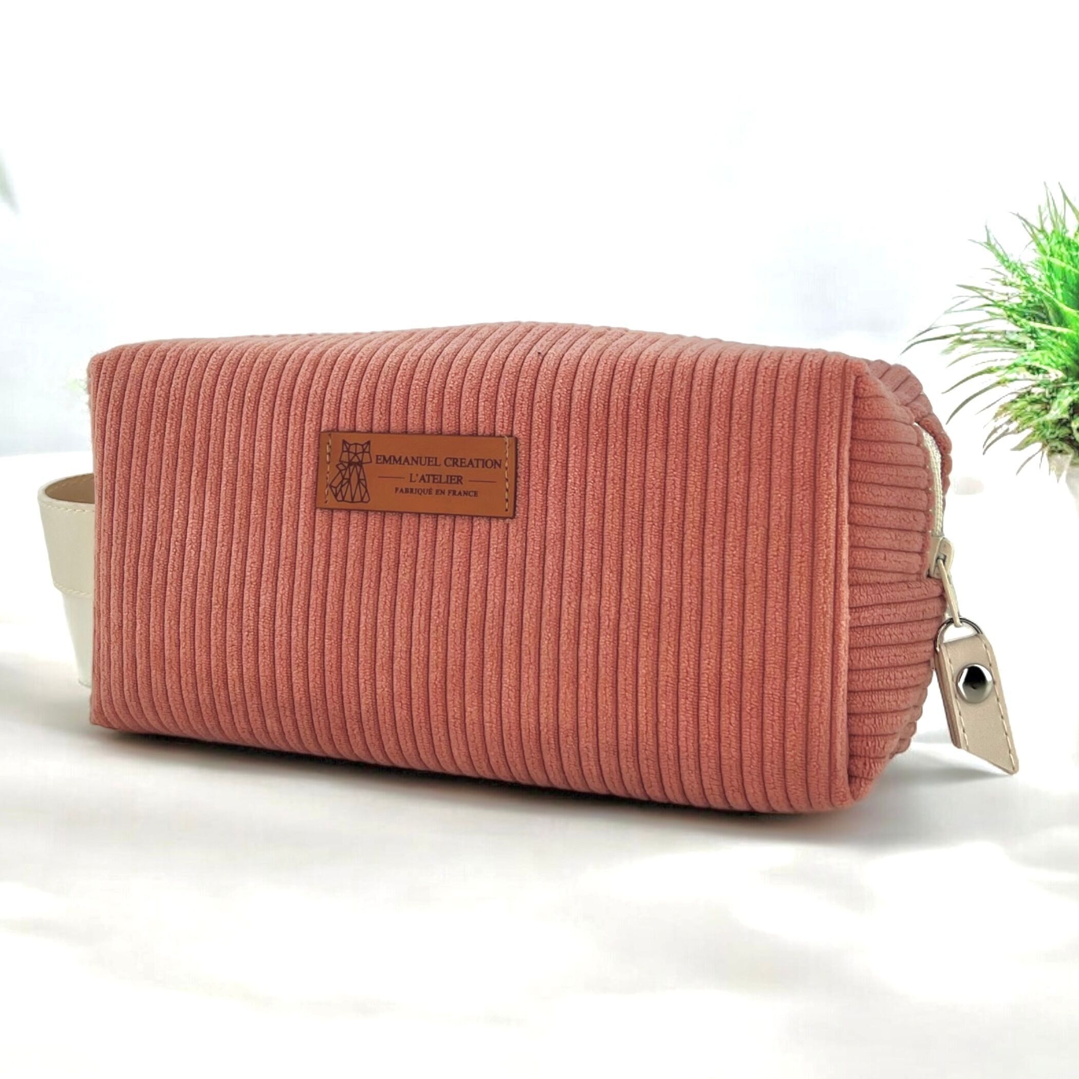 Astuccio Nomadic S, “Corduroy” rosa