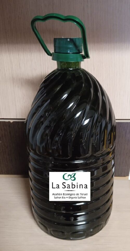 Olive Oil Extra Virgin with saffron, Origin Spain