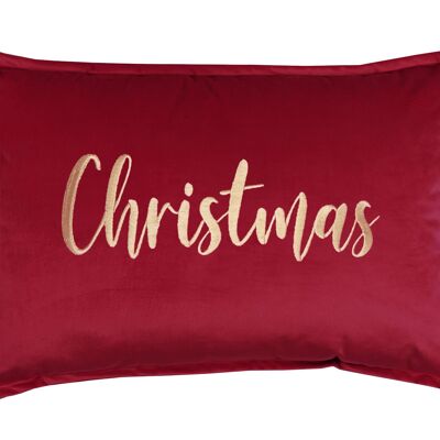 PILLOW DELUX CARMIN RED PERSONALIZED