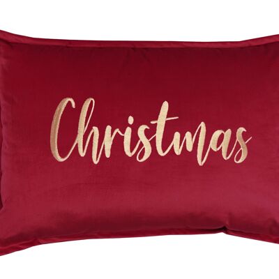 PILLOW DELUX CARMIN RED PERSONALIZED