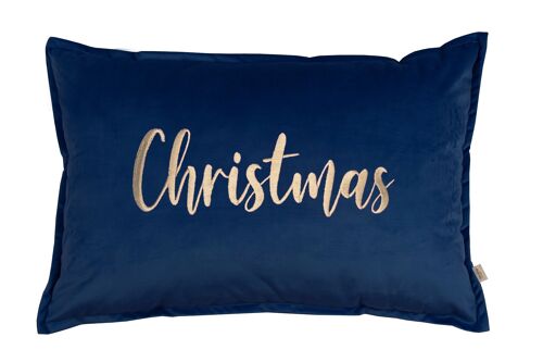 PILLOW DELUX ROYAL BLUE PERSONALIZED