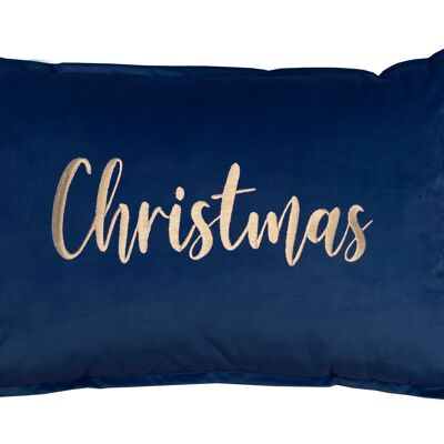 PILLOW DELUX ROYAL BLUE PERSONALIZED