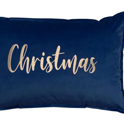 PILLOW DELUX ROYAL BLUE PERSONALIZED