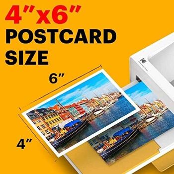 KODAK - Pack Imprimante PD460 + Cartouche et Papier pour 120 Photos - Photo Bluetooth & Docking - Format Carte Postale 10x15 cm 3