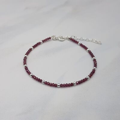 Bracelet Ava Garnet