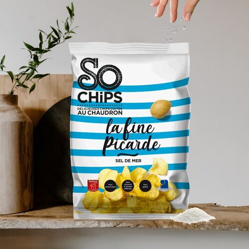 Chips sel de mer 125g label Qualité Artisan