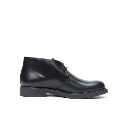 Black ankle boots for men. Made in Italy. Manufacturer model FD3118