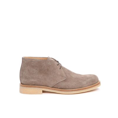 Taupe ankle boots for men. Made in Italy. Manufacturer model FD3107