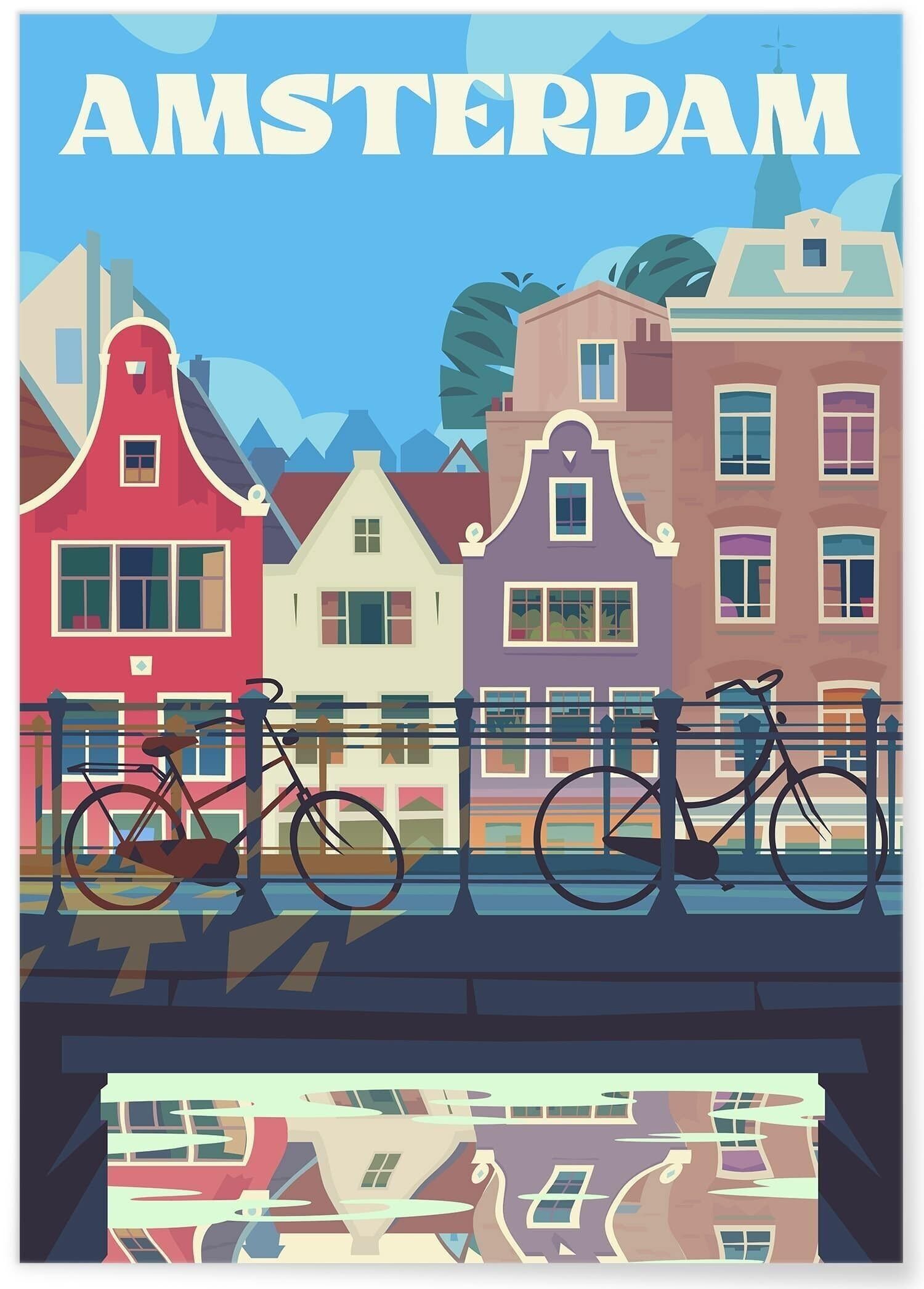 Illustrazione del poster Amsterdam 2