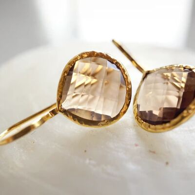 ORECCHINI “DROP” PLACCATI ORO