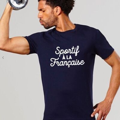 Camiseta de hombre Deportista Francés - Regalo de Navidad