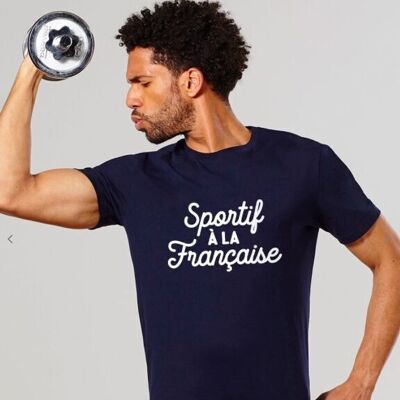 T-shirt homme Sportif à la Française - Cadeau Noël