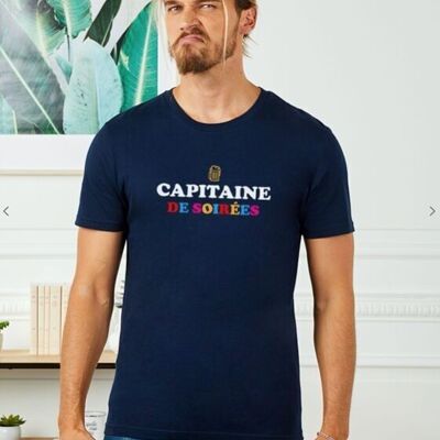 Camiseta de hombre Evening Captain - Regalo de Navidad