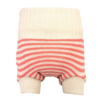 Petits Nuages - Housse de couche lavable en laine (100% laine vierge biologique double tricot) - Nature & Candy