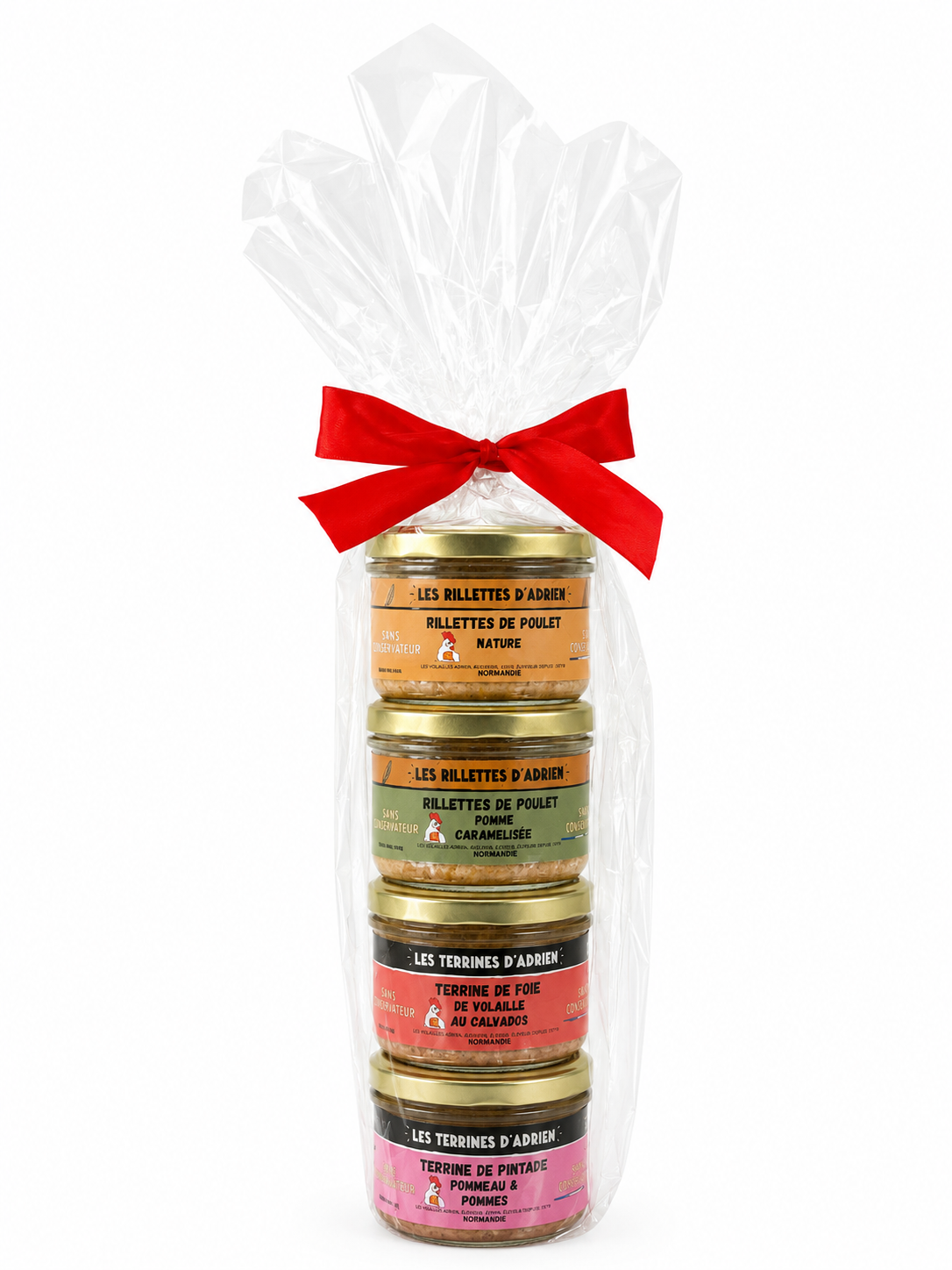 100% French poultry rillettes and terrines box