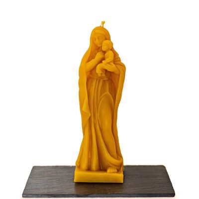 Candle the Blessed Virgin with baby