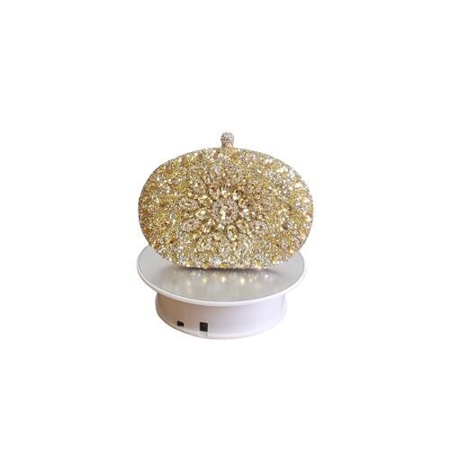 Stunning rhinestone crafted clutch bag - ZY0001