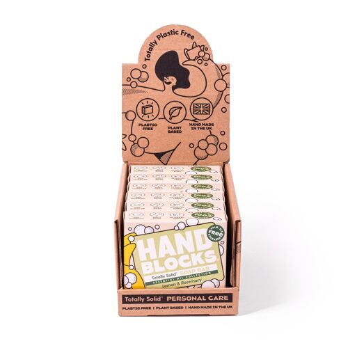 Hand Blocks - Hand Soap: Lemon & Rosemary (6 pack)