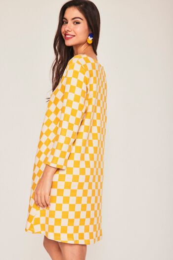 Robe Courte CHOUETTE JAUNE 4