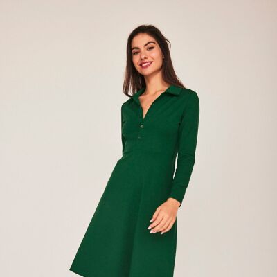 ROBIN GREEN short dress