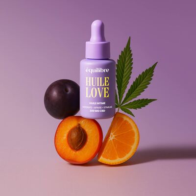 CBD Intimate Oil + Mandarin - Lubricant and Edible