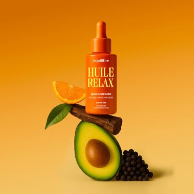 Aceite corporal con plantas adaptógenas: analgésico y relajante.