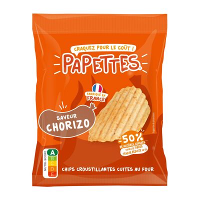 Chips de pois chiches et riz complet, saveur Chorizo- 25g