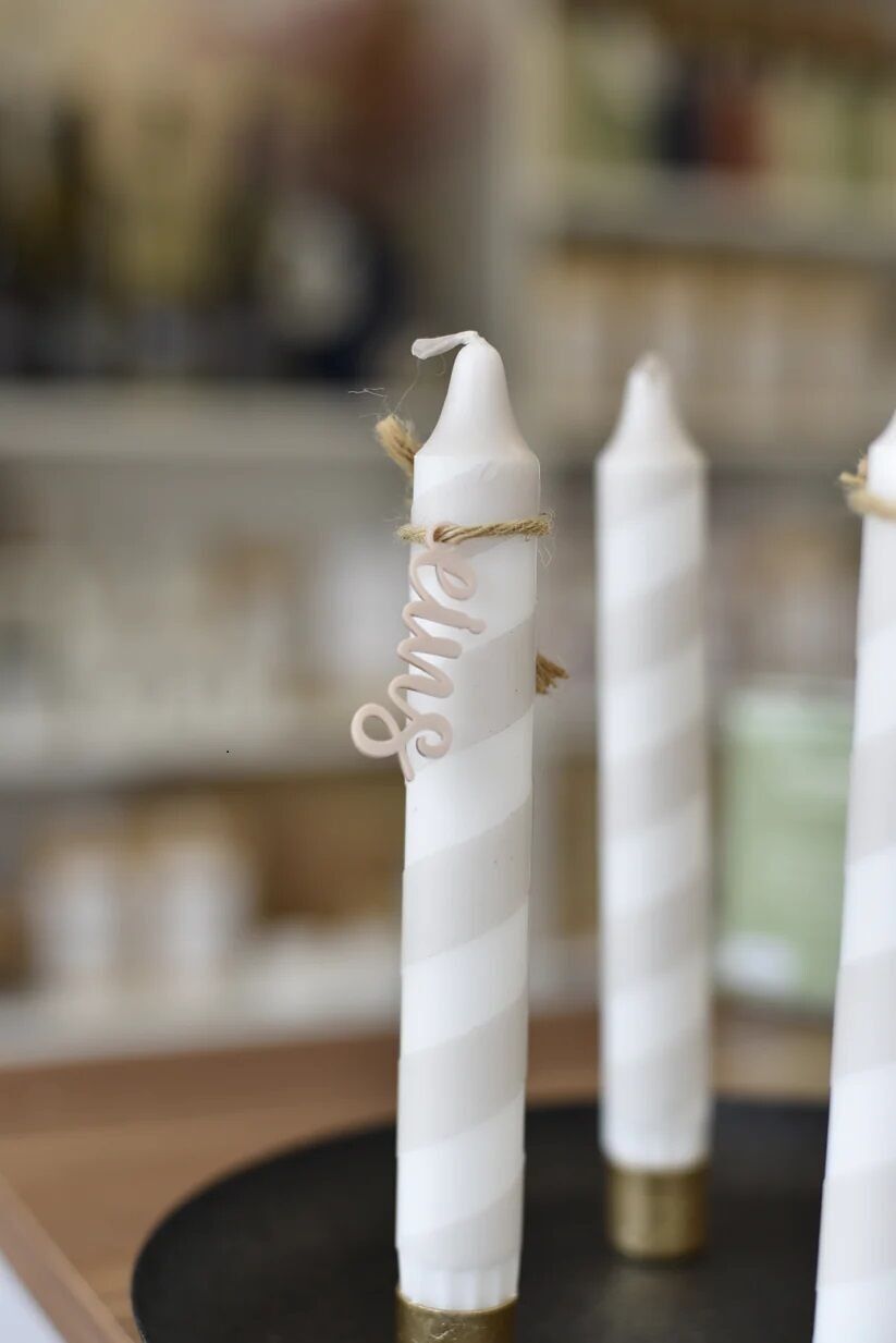 Numeri della corona dell'Avvento | 4 colori | illumina ogni candela | Festa del rosmarino