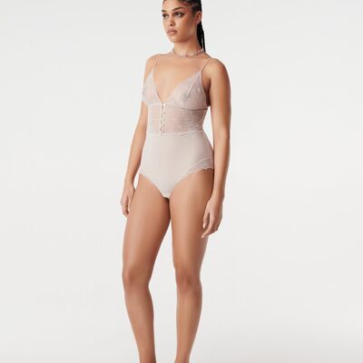 SORBETTO LINEN BODYSUIT